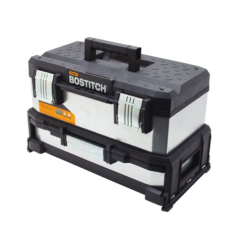 bostitch 20 metal plastic tool box|bostitch BTST20261 20 in metal plastic tool box with .